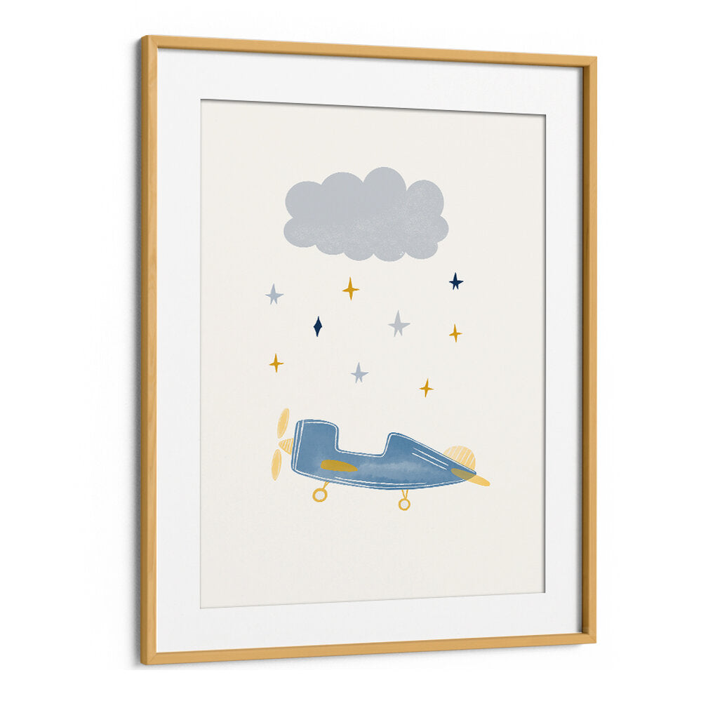 CLOUD AIRPLANE , KIDS ROOM PAINTINGS