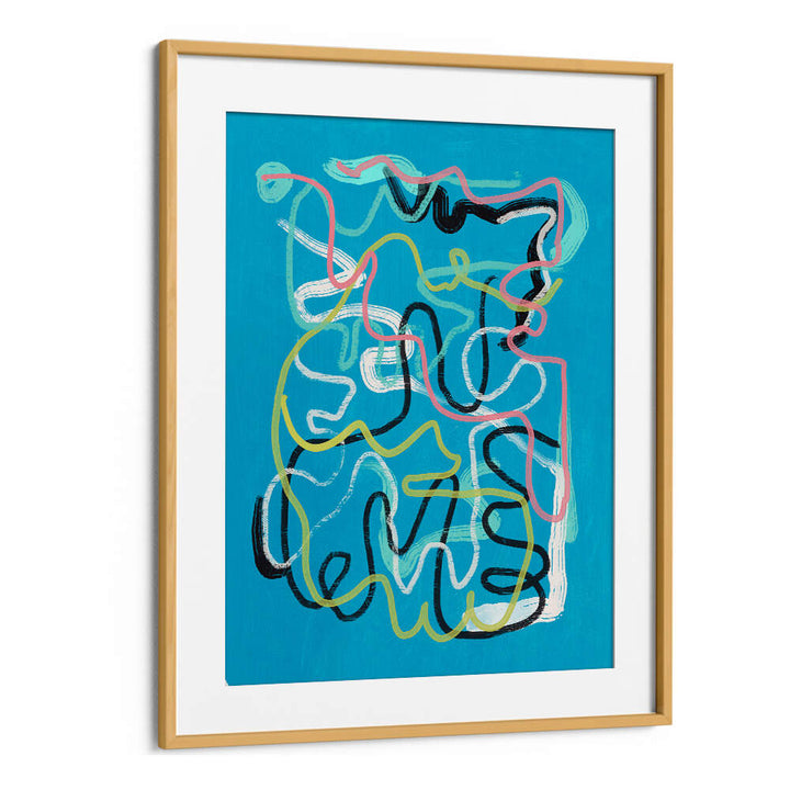 COLORFUL LINES , ABSTRACT PAINTINGS