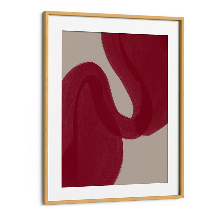 COLOUR PALETTE BURGUNDY II . ABSTRACT PAINTINGS