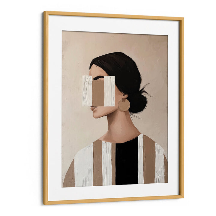 COLOUR PALETTE MOCHA MOUSSE XI , PORTRAITS & FIGURATIVE ILLUSTRATIONS