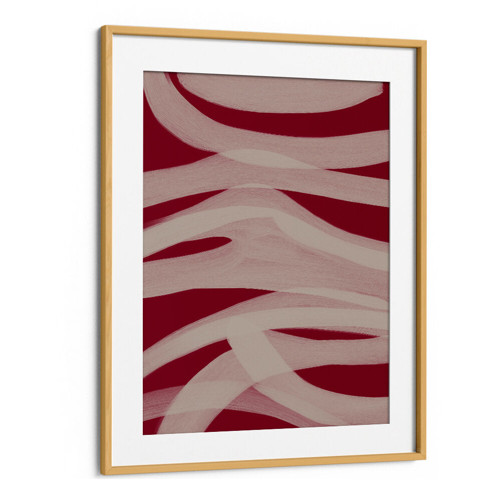 COLOUR PALETTE BURGUNDY VII , ABSTRACT PAINTINGS