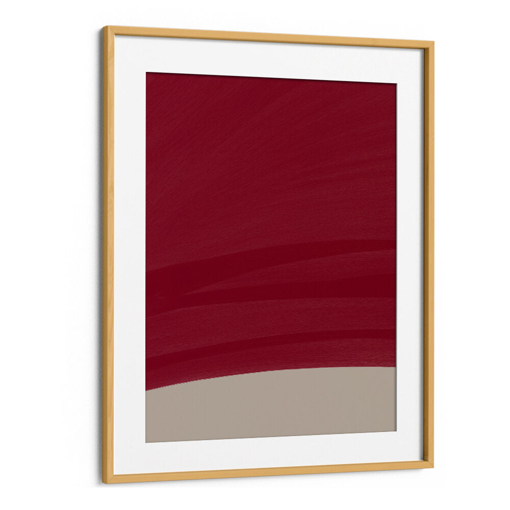 COLOUR PALETTE BURGUNDY III , ABSTRACT PAINTINGS