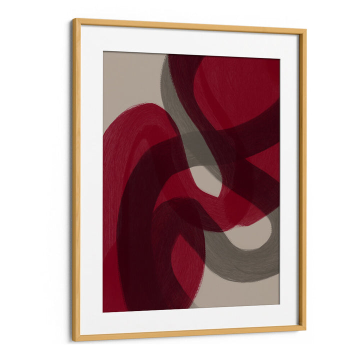 COLOUR PALETTE BURGUNDY XV , ABSTRACT PAINTINGS
