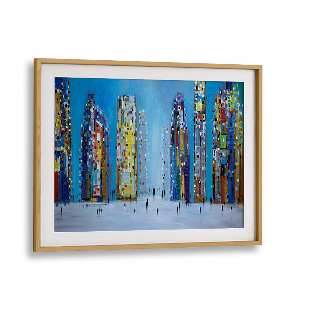 COSMOPOLITAN LIFE , MODERN IMPRESSIONISM PAINTINGS