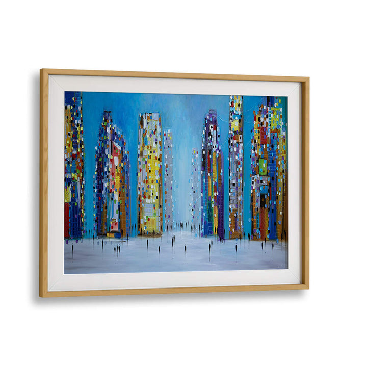 COSMOPOLITAN LIFE , MODERN IMPRESSIONISM PAINTINGS