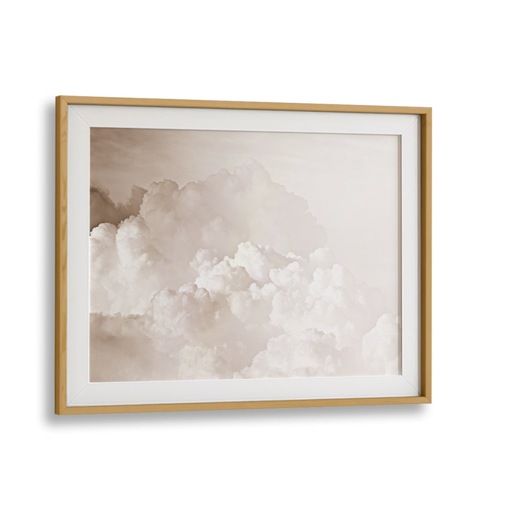 Cotton Candy Clouds Beige, Abstract Paintings offer dreamy elegance for modern spaces, enhancing any decor beautifully.