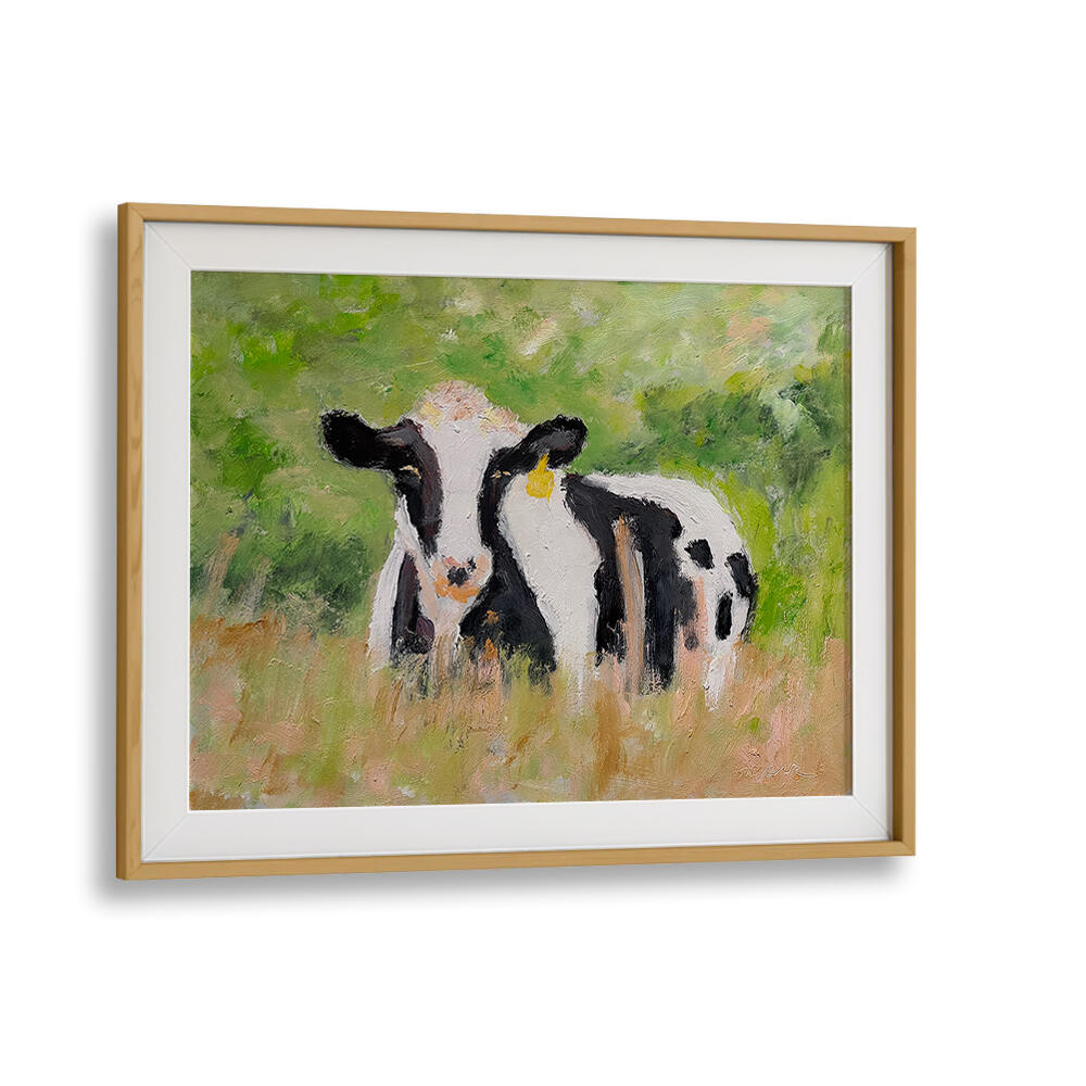 COVERED IN CLOVER , ANIMAL PAINTINGS