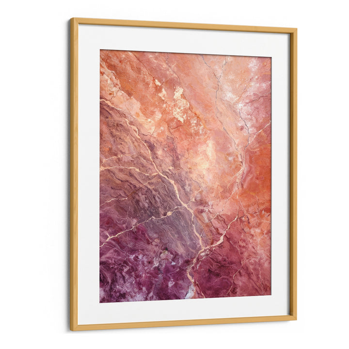 Crimson Earth Veins, abstract paintings showcasing rich textures and tones for stunning home decor enhancement.
