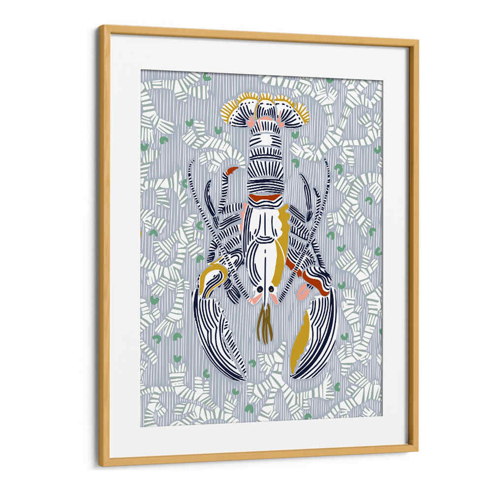 Elevate your kitchen with CRUSTACEAN CORE GREY, KITCHEN POSTERS showcasing vibrant lobster wall art for culinary enthusiasts.