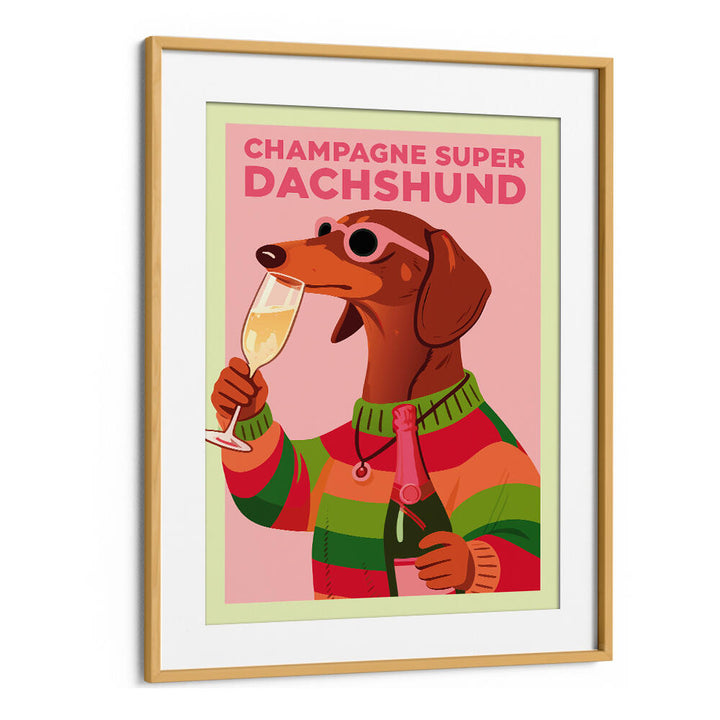 DACHSHUND CHAMPAGNE PARTY