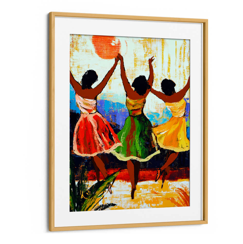 DANCING WOMEN , PORTRAITS & FIGURATIVE ILLUSTRATIONS