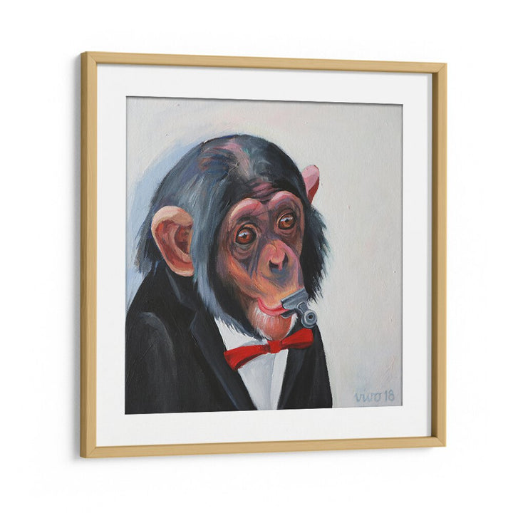 Dapper Chimp Whistle, comic posters featuring vibrant art, perfect for comic book decor enthusiasts.