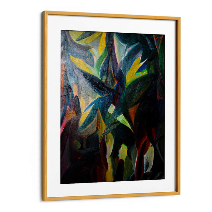 DEEP WOODS , ABSTRACT PAINTINGS