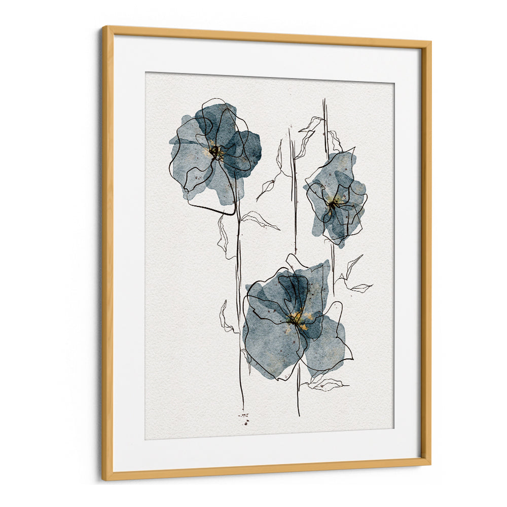 DELICATE BLUE BLOOMS