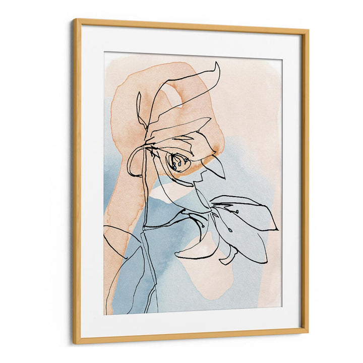 DELICATE LINE BLOOM , ORGANIC FORMS