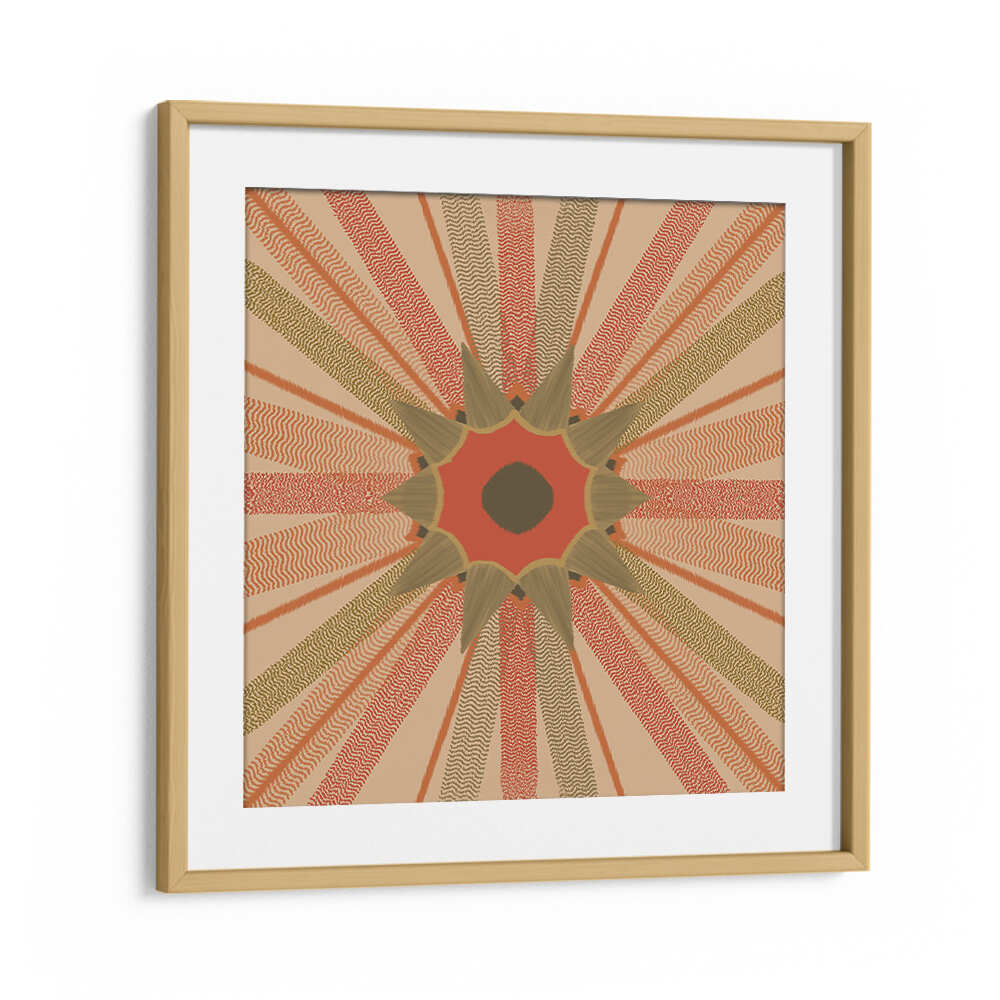 DESERT SUN , PATTERN ART PRINTS