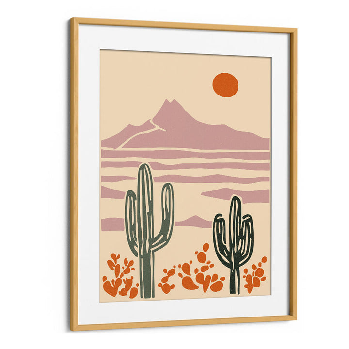 DESERT HEAT II , LANDSCAPE PAINTINGS