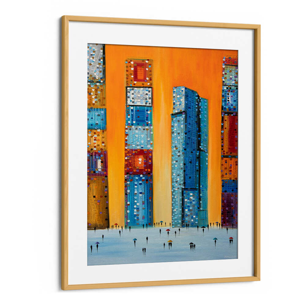 DIDN'T IT RAIN , MODERN IMPRESSIONISM PAINTINGS