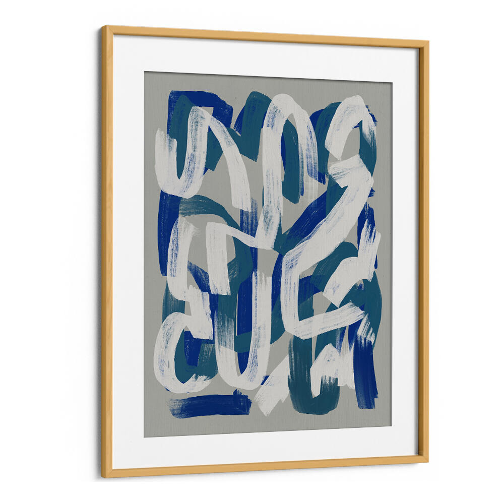 DRY BRUSH GREY AND BLUE , ABSTRACT PAINTINGS