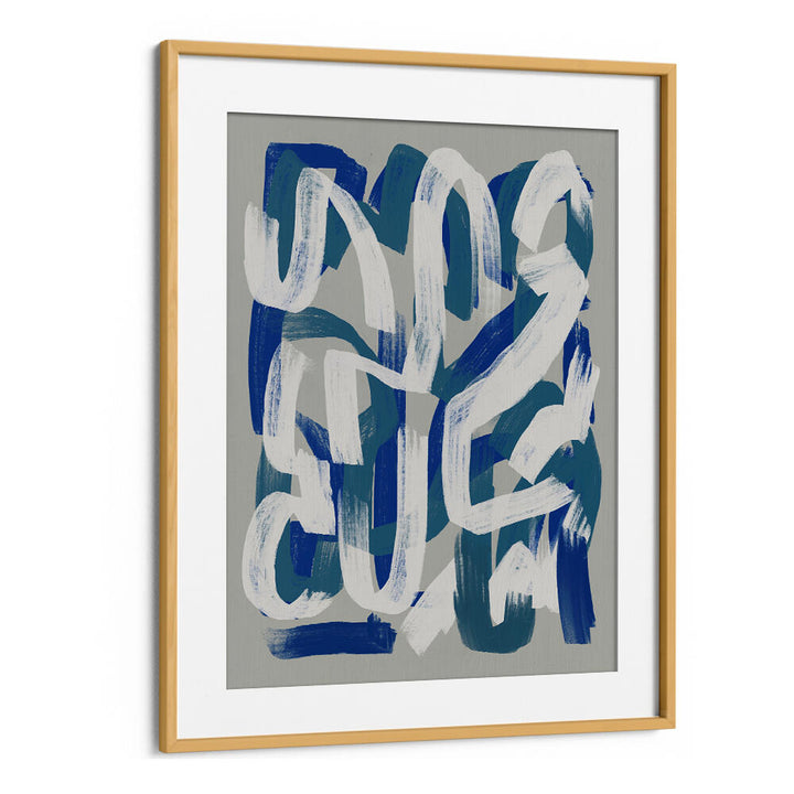 DRY BRUSH GREY AND BLUE , ABSTRACT PAINTINGS