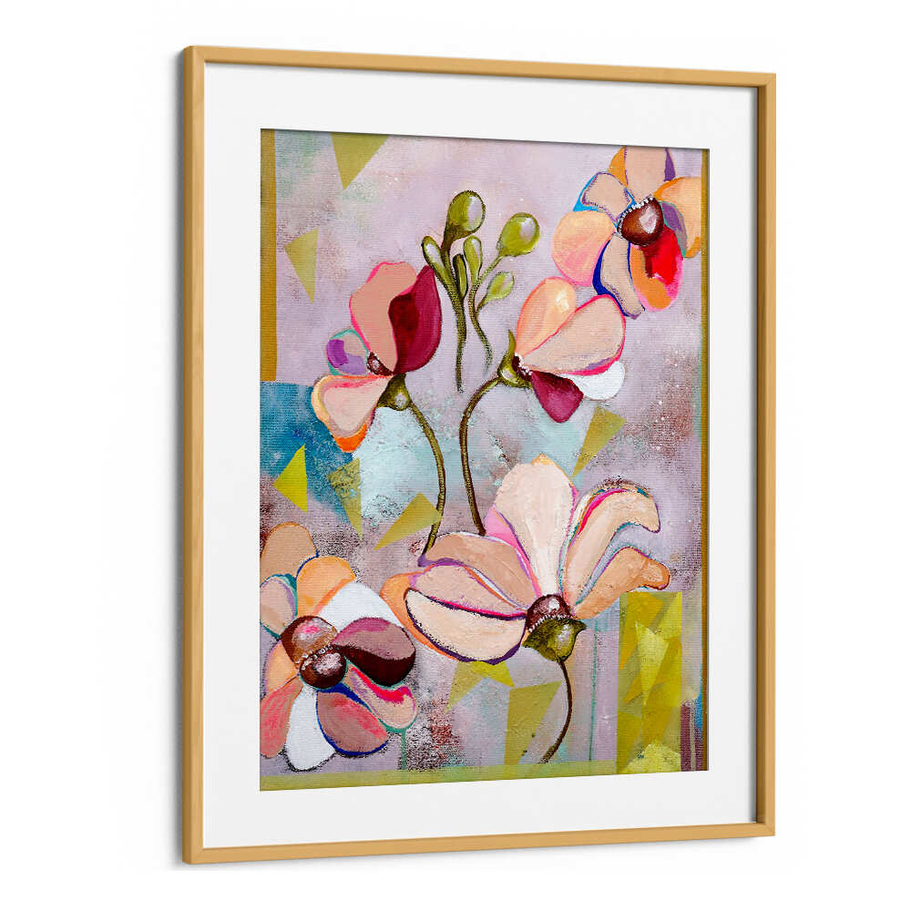 EDEN , FLORAL FLOWER PAINTINGS