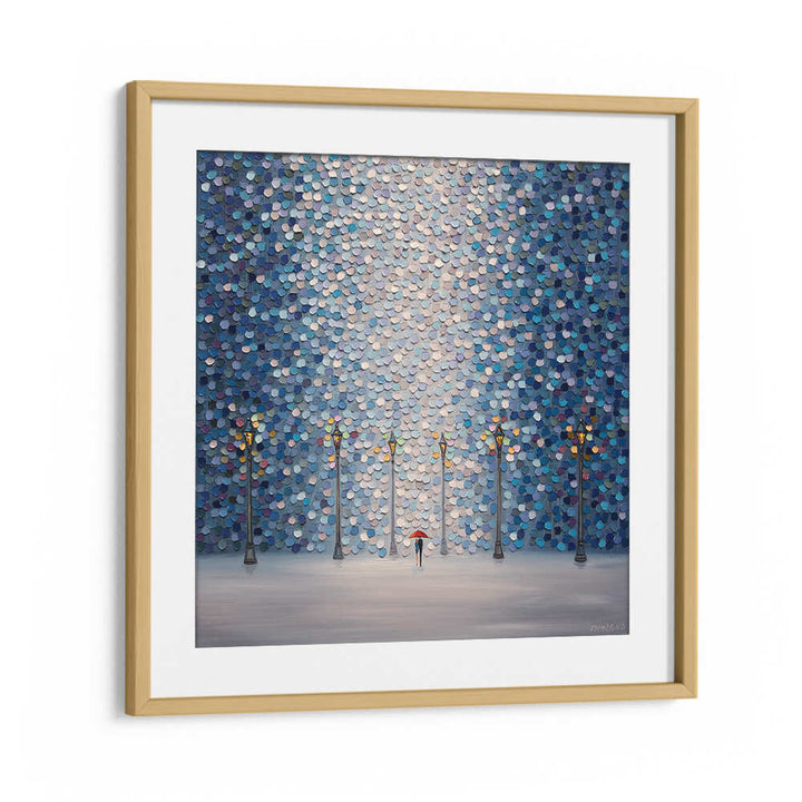 EARLY AT NIGHT , MODERN IMPRESSIONISM PAINTINGS