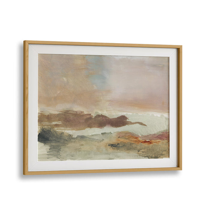 Serene abstract view in EARTHTONES I, LANDSCAPE PAINTINGS, perfect for enhancing any tranquil space.