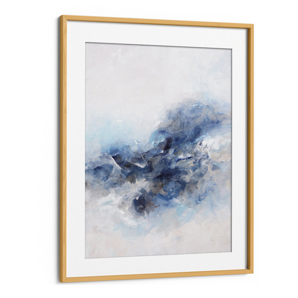 EXPRESSIONIST BLUE ABSTRACT