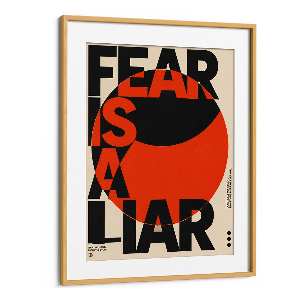 FEAR IS A LIAR