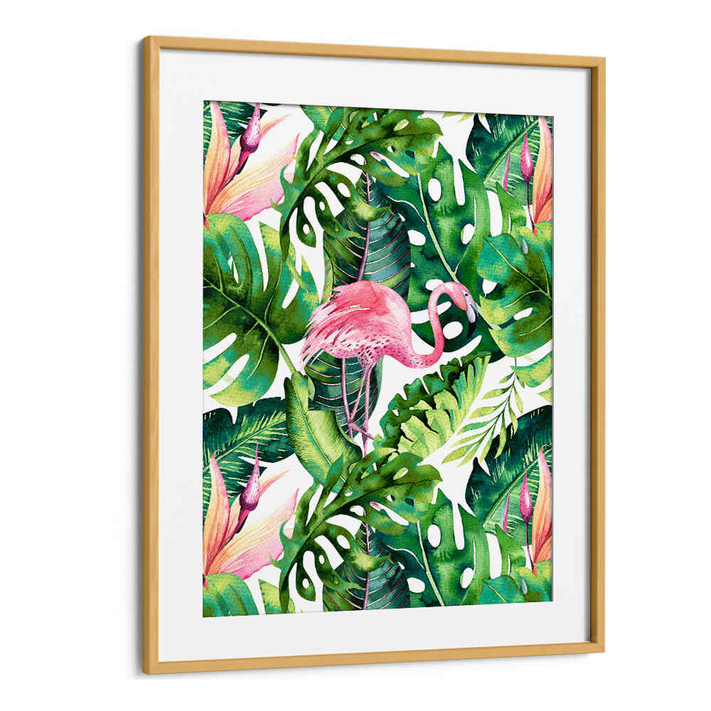FLAMINGO TROPICAL , ANIMAL PAINTINGS