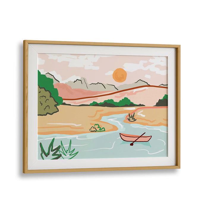 FLOATING THROUGH LIFE LIKE THIS , LANDSCAPE PAINTINGS