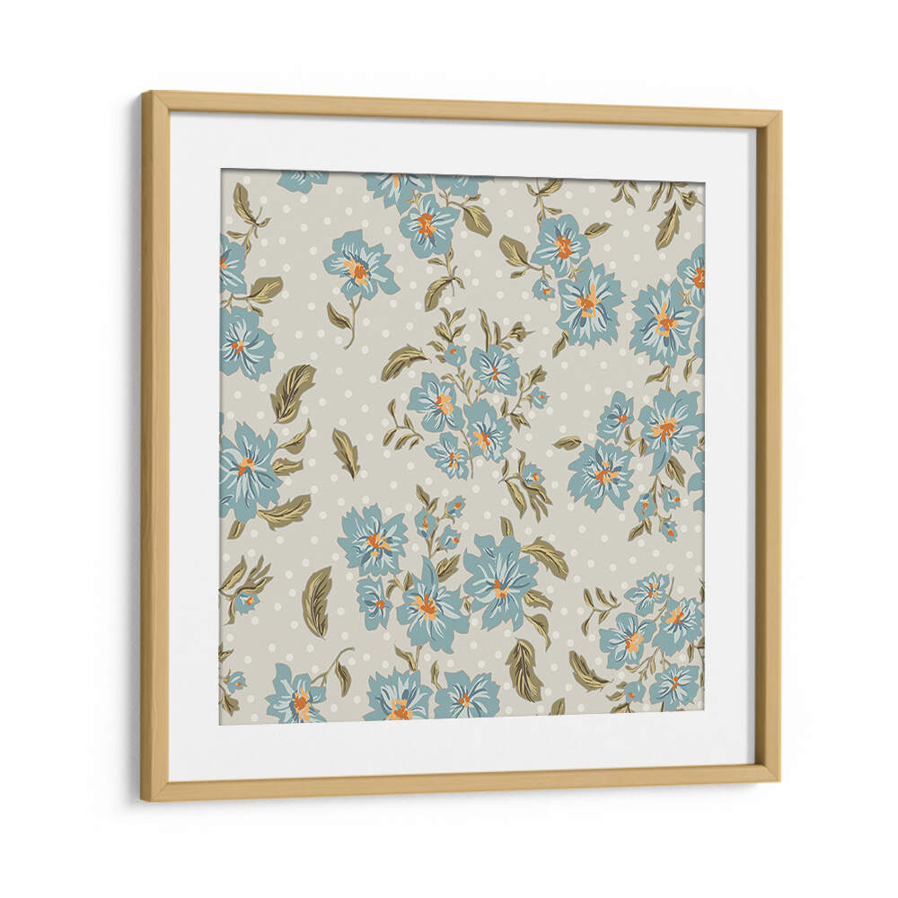 Elegant FLORAL HERITAGE VII, PATTERN ART PRINTS in a framed design, perfect for enhancing any living space decor.
