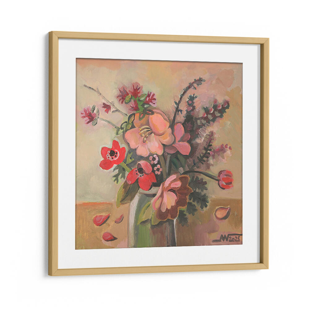 FLOWERS IV , RETRO ART