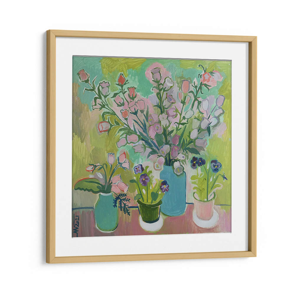 FLOWERS III , RETRO ART