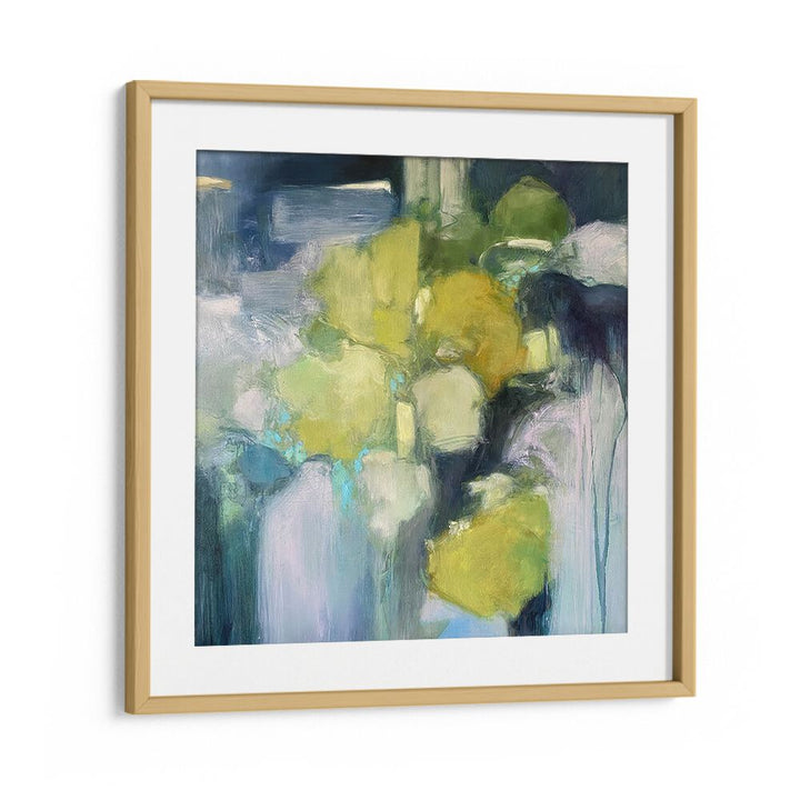 Vibrant FOREST BATHING, ABSTRACT PAINTINGS artwork capturing nature's tranquility and wellness essence for your space.