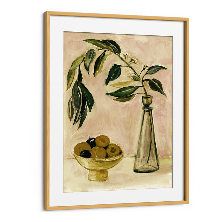 FRUIT AND BRANCH STILL LIFE