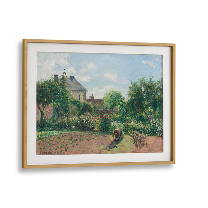 THE ARTIST'S GARDEN AT ERAGNY (1898)  , VINTAGE PAINTINGS