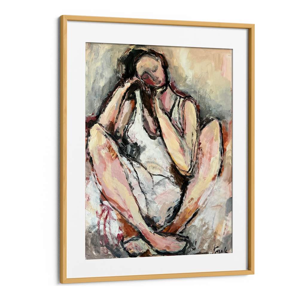 ENGINEPENSIVE SEATED WOMAN