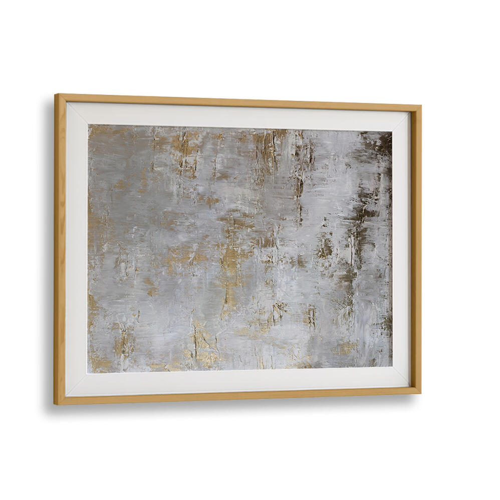 GILDED CONCRETE , ABSTRACT PAINTINGS