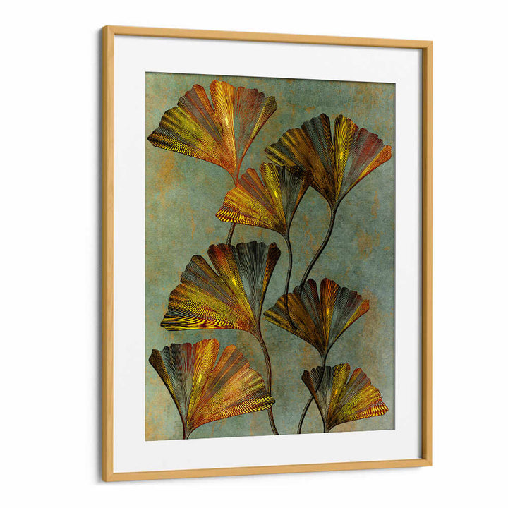 GINKO BILOBA 2 , FLORAL ,FLORAL FLOWER PAINTINGS