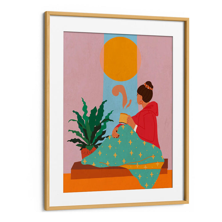 GIRL LOOKING OUT OF WINDOW II , FASHION POSTERS