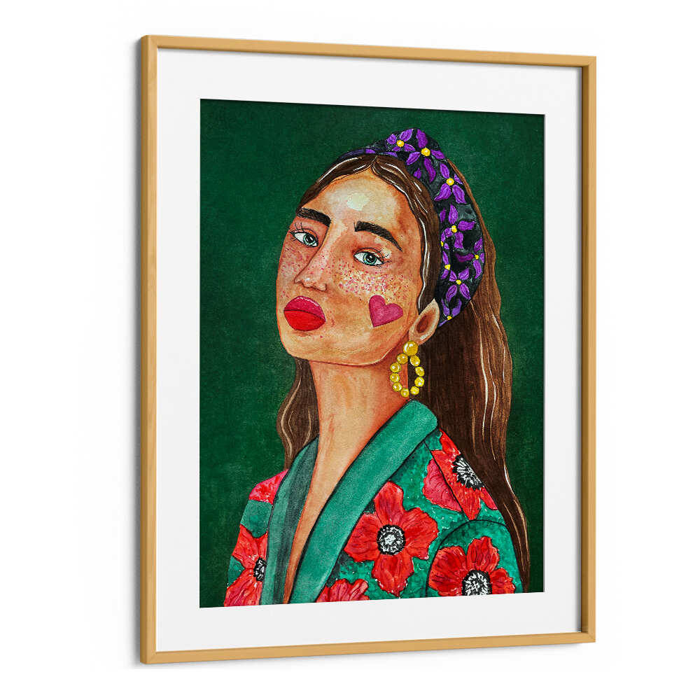 GIRL WITH HAIR BAND