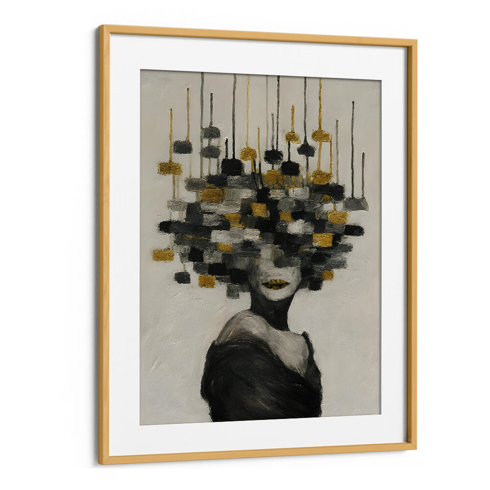 GOLDEN SILENCE , EXPRESSIONISM PAINTINGS