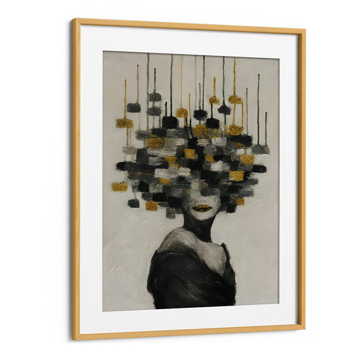 GOLDEN SILENCE , EXPRESSIONISM PAINTINGS