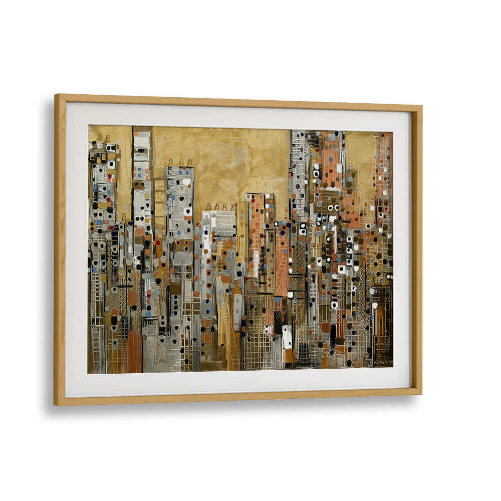 GOLDEN SKY , MODERN IMPRESSIONISM PAINTINGS