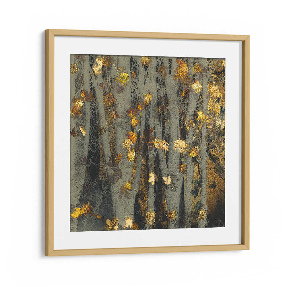 GOLD LEAF , FLORAL FLOWER PAINTINGS