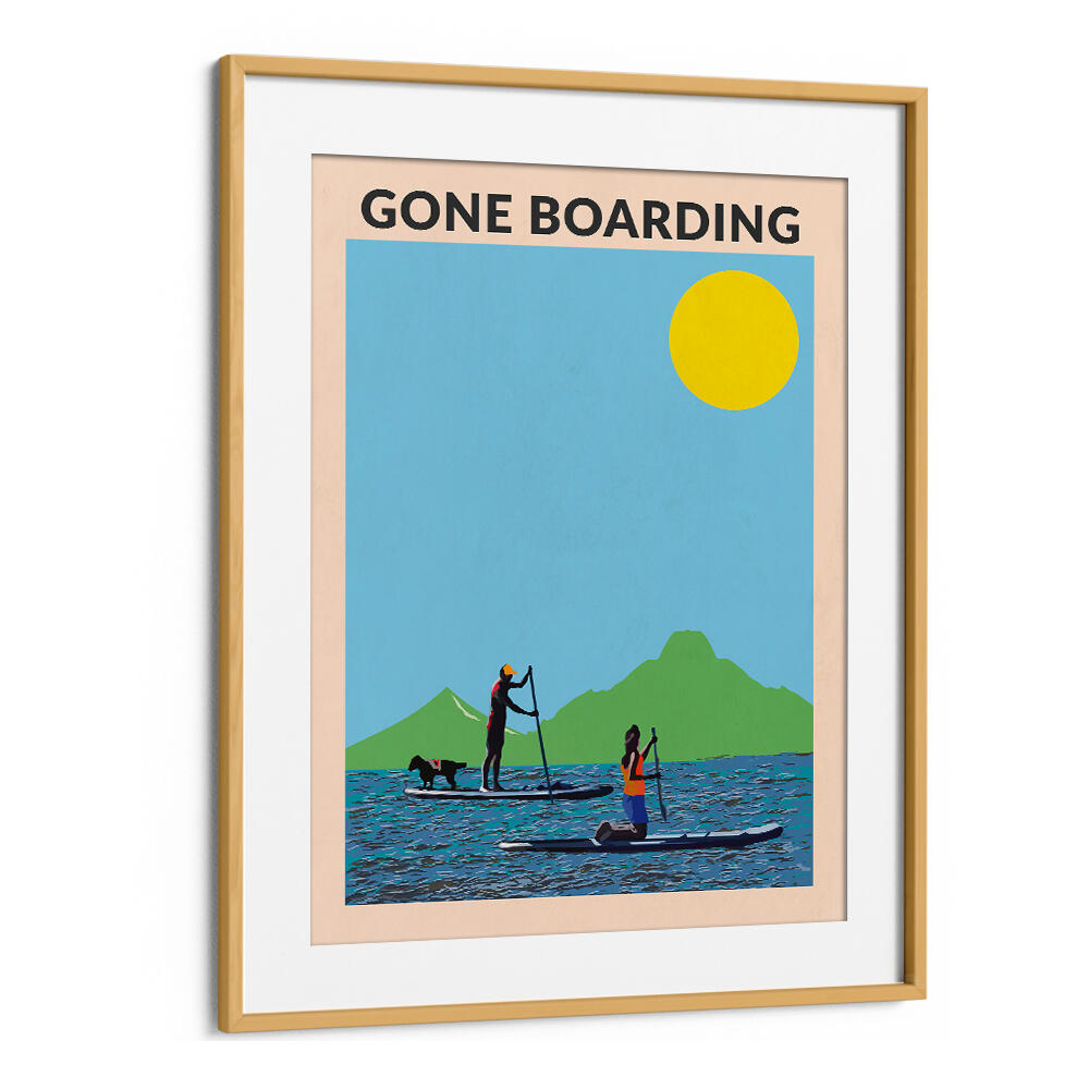 GONE BOARDING , BEACH PAINTINGS