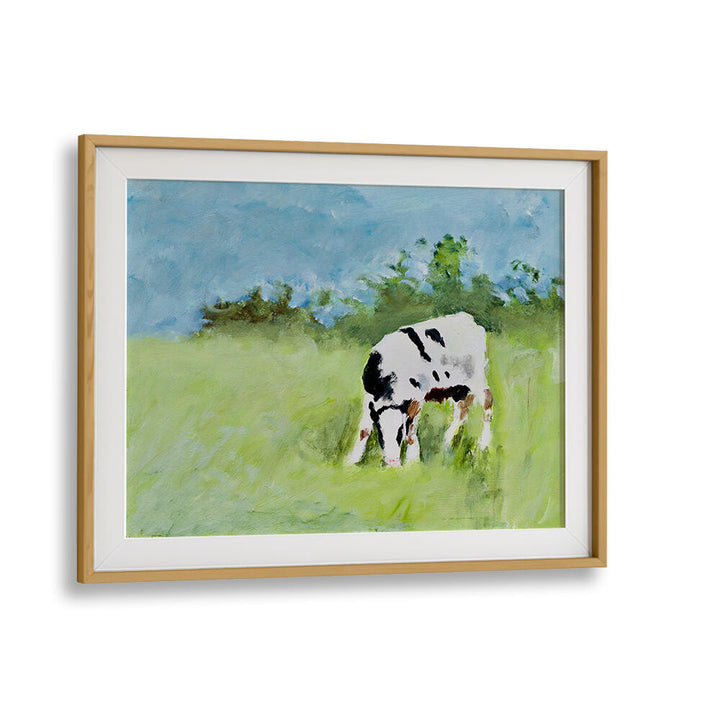 GRAZING , ANIMAL PAINTINGS