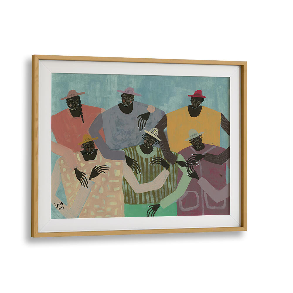 GROUP CHAT, PORTRAITS & FIGURATIVE ILLUSTRATIONS