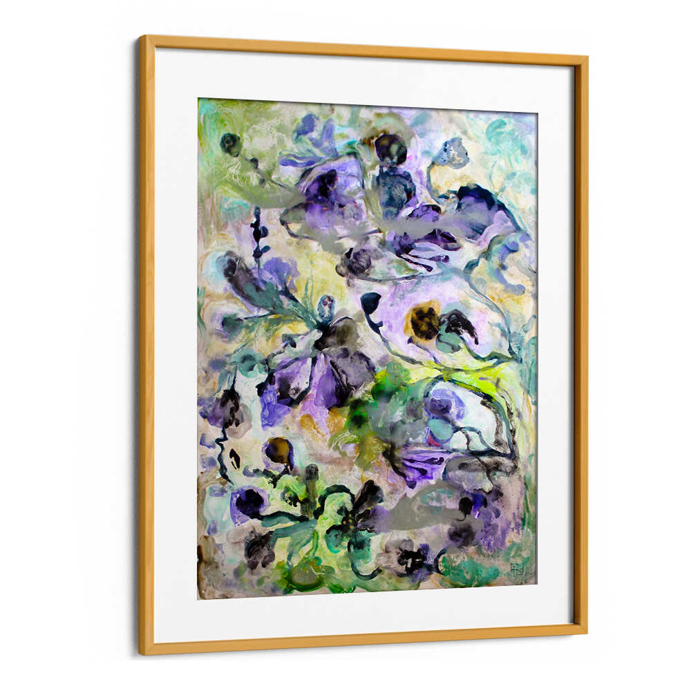 HERBARIUM DANCE , FLORAL FLOWER PAINTINGS